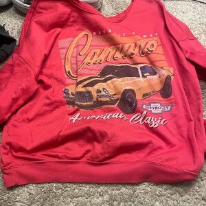 Wild Fable Red Off-the-Shoulder Sweater